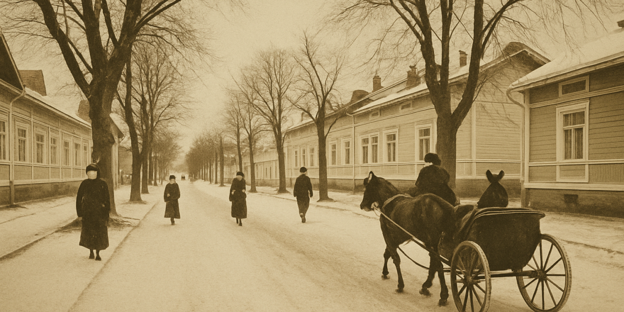 Kun Suomi itsenäistyi, Hangossa arki jatkui