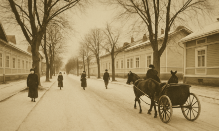 Kun Suomi itsenäistyi, Hangossa arki jatkui