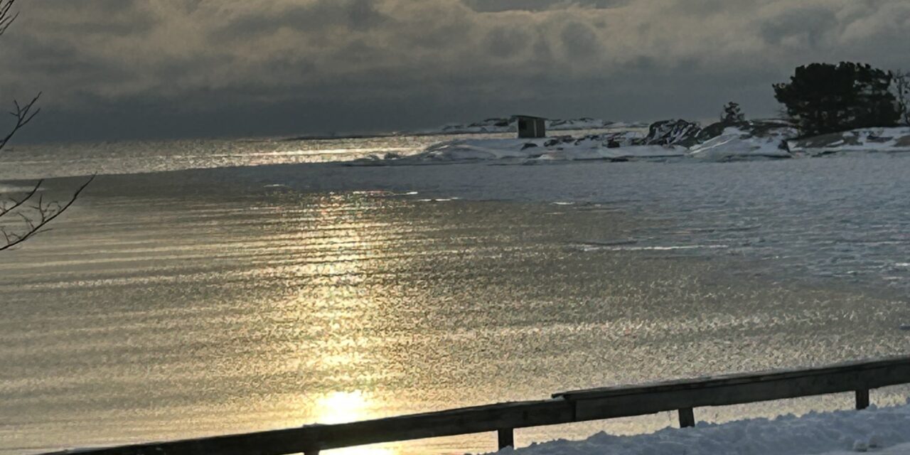 Kun ilma lämpenee, putket jäätyvät