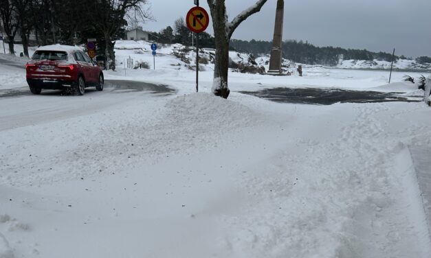 Lumi satoi kertarysäyksellä – Hangon kaupungin kunnossapidolle tulee kiitoksia