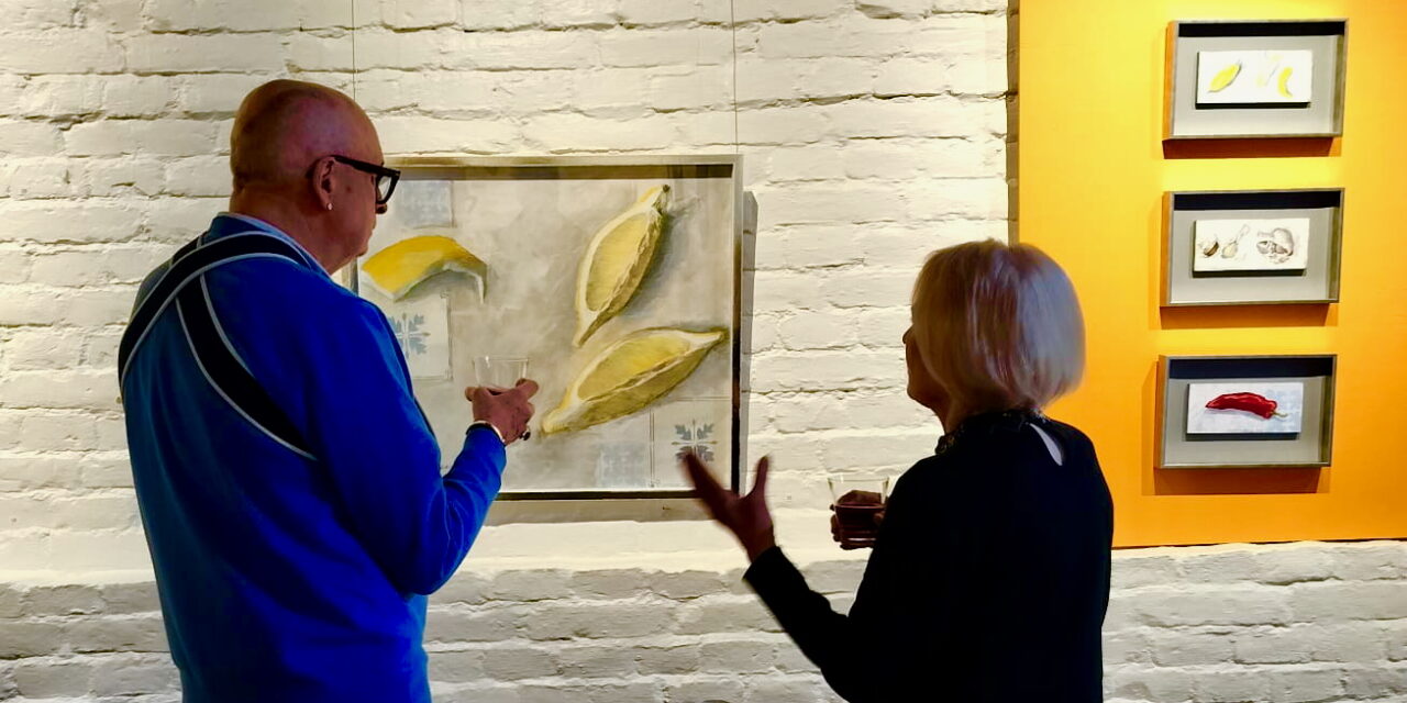 Taiteilija Heikki Kukkonen toi palasen Andalusiaa Hankoon