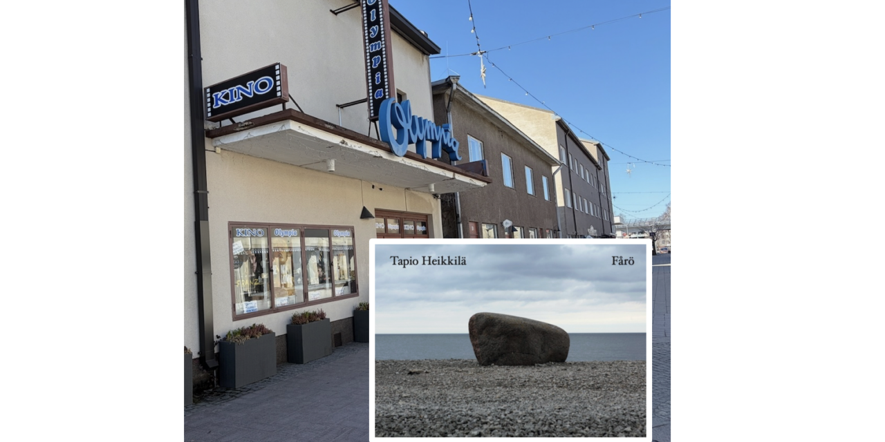 Valokuvanäyttely Kino Olympiassa: Kolme näytöstä Fårön saarelta