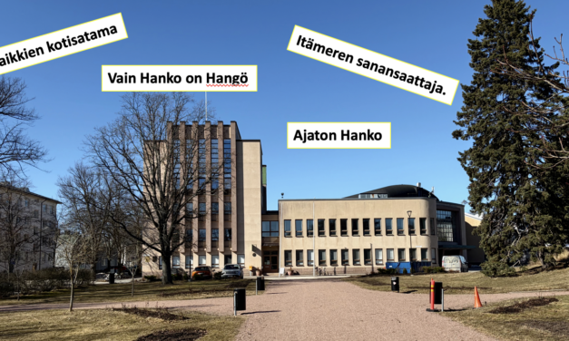 Konsultit esittelivät Kaupungintalolla Hangon brändiluonnoksia – ei raikuvia aplodeja
