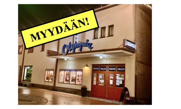Hei, rakas elokuvateatterimme Olympia menee myyntiin – nyt kaikki hereille!